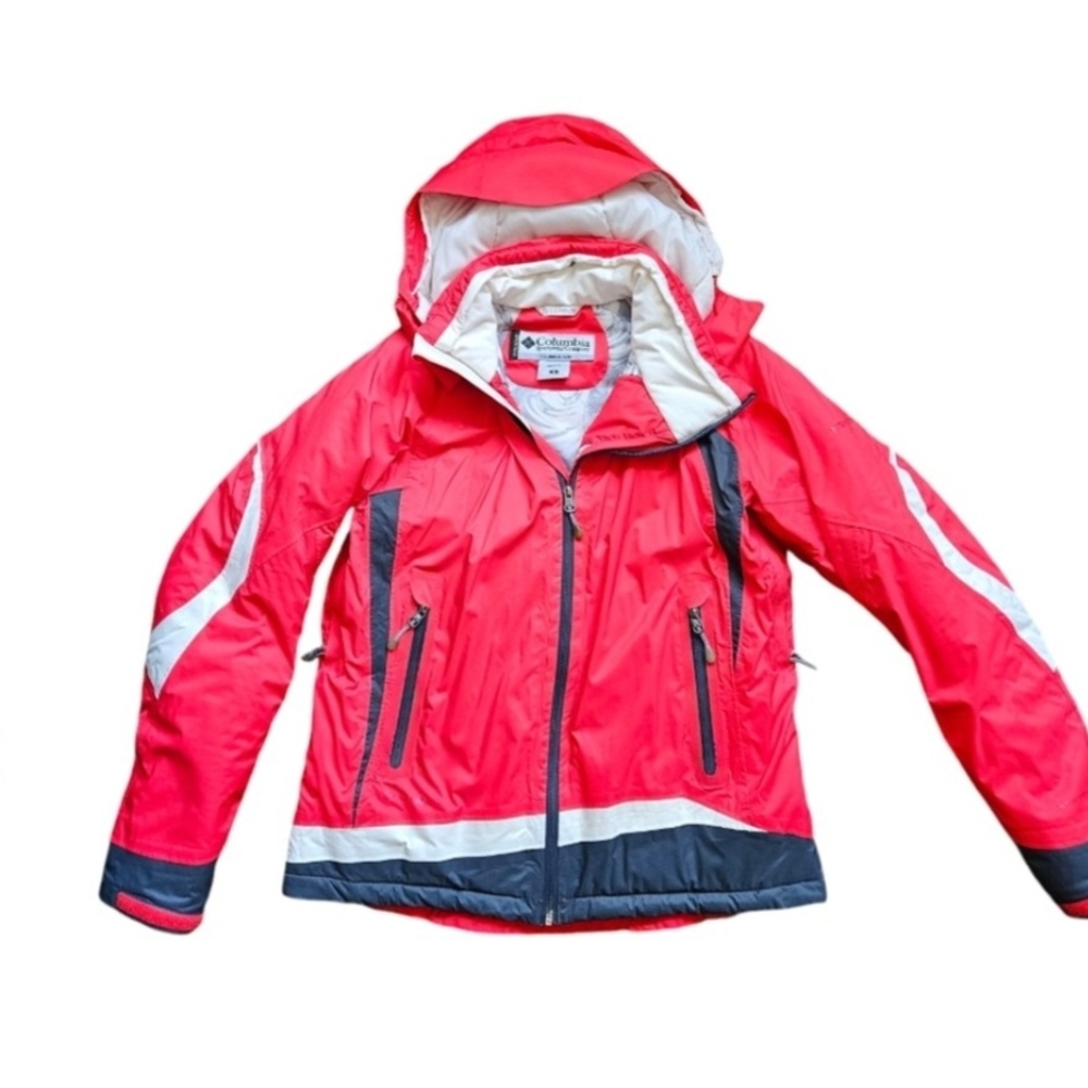 Columbia Red Hooded Jacket
